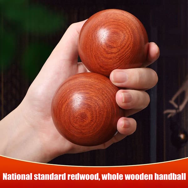 Rosenwood Baoding Bolde Nye Håndtræningsmassage Stressbolde 2pcs