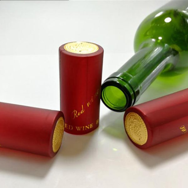 10 st PVC värmekrympande kapslar bartillbehör bryggning vin flaska A2