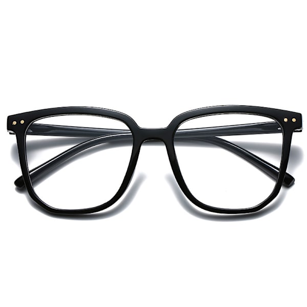 Light Frame Anti Blue Glasses Läpinäkyvät optiset lasit A