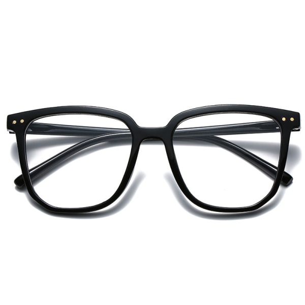 Ljusram Antiblå glasögon Transparenta optiska glasögon D