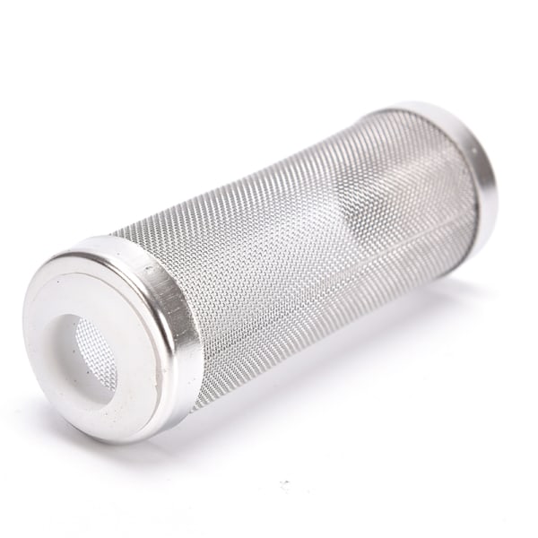 holdbart rustfritt stål filter mesh akvariefilter vakt fisk 6.8cm