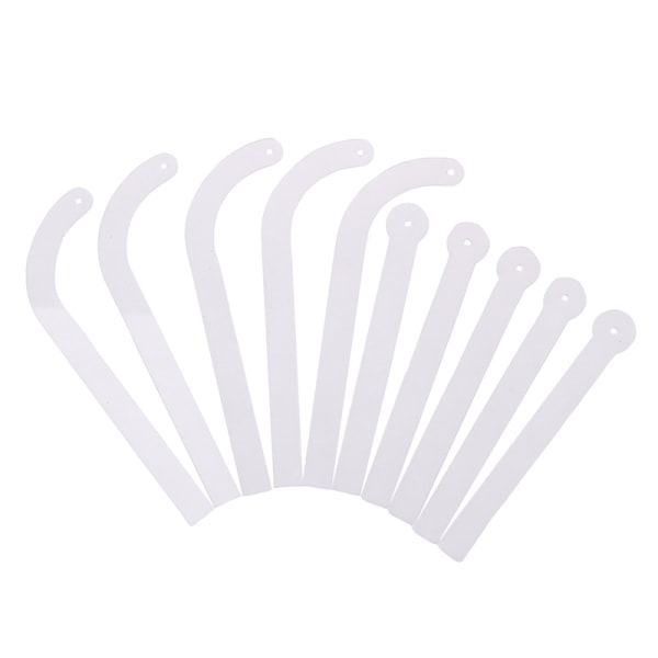1/5 st Clear Earring Display Holder Bäreffekt Stick Ear St C 5Pcs