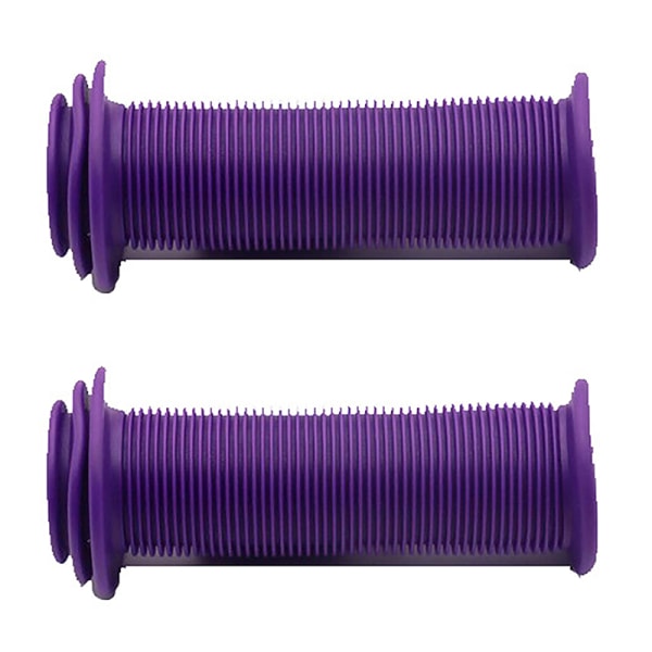 2x Premium MTB Bike Handle Grips Sleeve kumiset pyöräkahvat S Purple