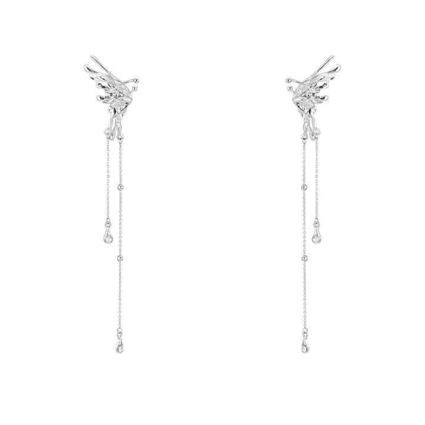 1 st/par Fashion Butterfly Tofs Öronklämmor Ear Bone Clip Jewel A15