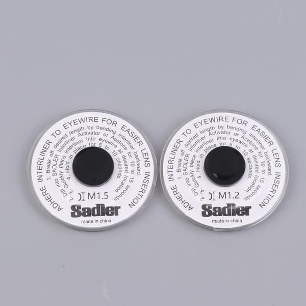 Briller Fuld Ramme Linse Indsættelse Tråd Interline Tråd Special T 1.2-1.3mm