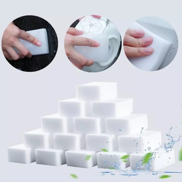 20 stk Melaminsvamp Magic Sponge Eraser Home Cleaner Cleanin