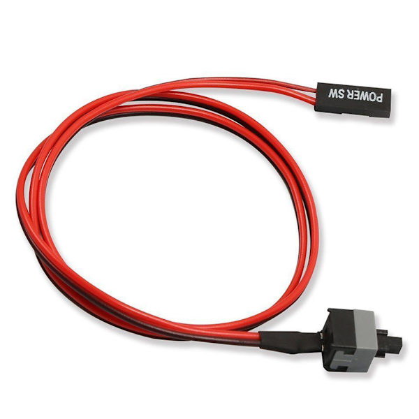 5kpl 50cm 2-nastainen SW PC power on/off-painike