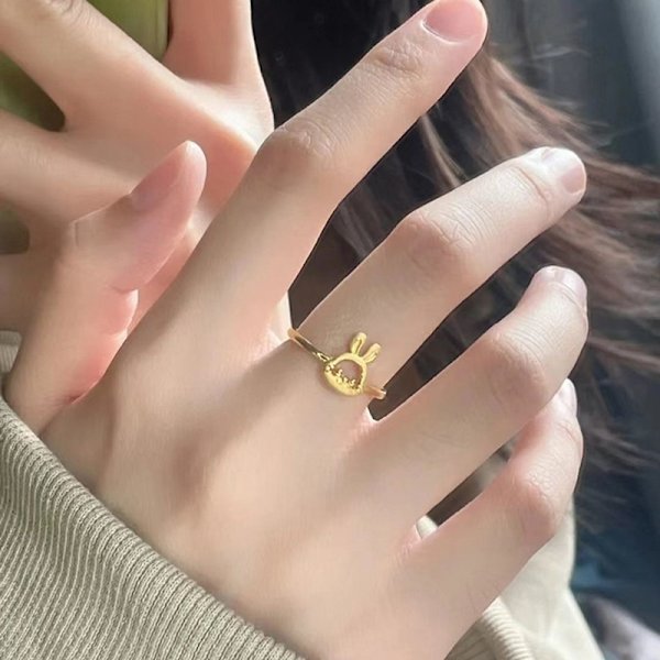 sormus Asusteet e Beauty Cartoon Anime Jewelry Adjustable Goo