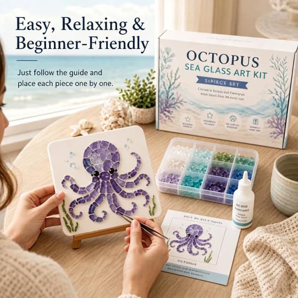 1 sæt DIY Ocean Sea Akryl Kunstsæt e Marine Dyredesigns Til A10