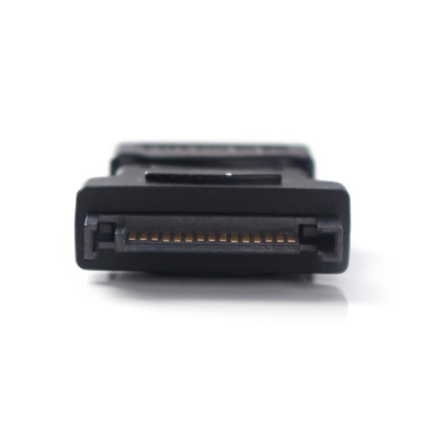 15-nastainen Sata Serial ATA uros - Molex IDE 4-nastainen naaras M-F kova D