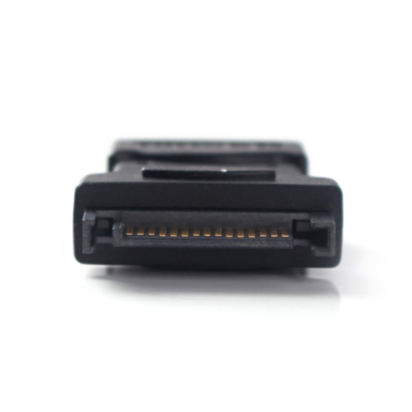 15Pin Sata Serial ATA hann til Molex IDE 4 pins hunn M-F Hard D