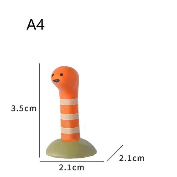 1 stk. e akvariedekorasjon, dyrepynt til fisketank A4