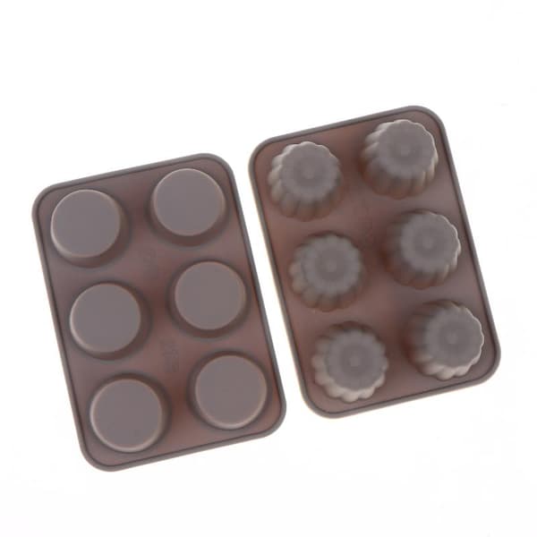 Silikone chokoladeblomsterforme til slik G