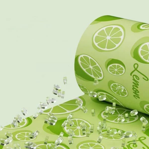 10/30/50/100 ark förtjockade soppåsar med dragsko, citrondoft A1