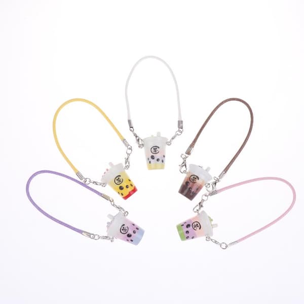 5/10 stk. simulering mini bubble tea kop crossbody taske dukker tøj 5Pcs random