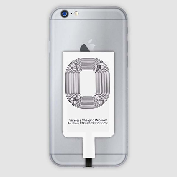 Understøtter Micro USB Type C Qi trådløs opladeradapter Induktion A