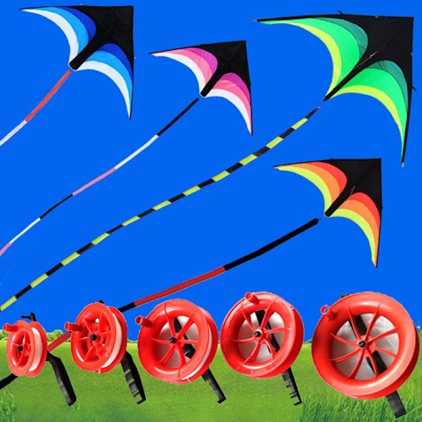 Kite Wheel Line Längd 30/50/100/150M Utomhus Kite Winder Tool E