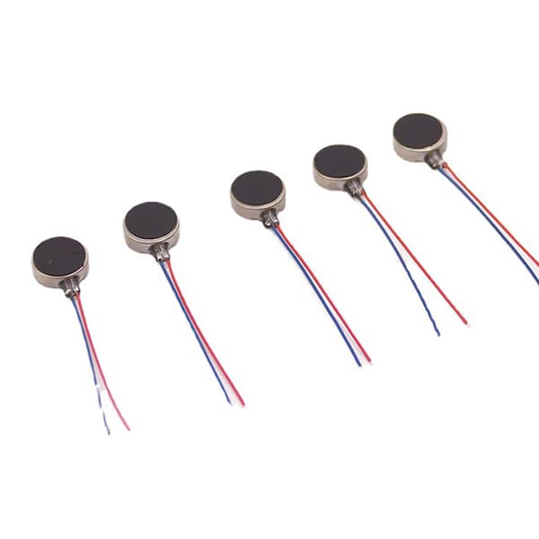 2 kpl 1027 Mini Flat Motors DC 3V 12000rpm Flat Coin Button-tyyppi