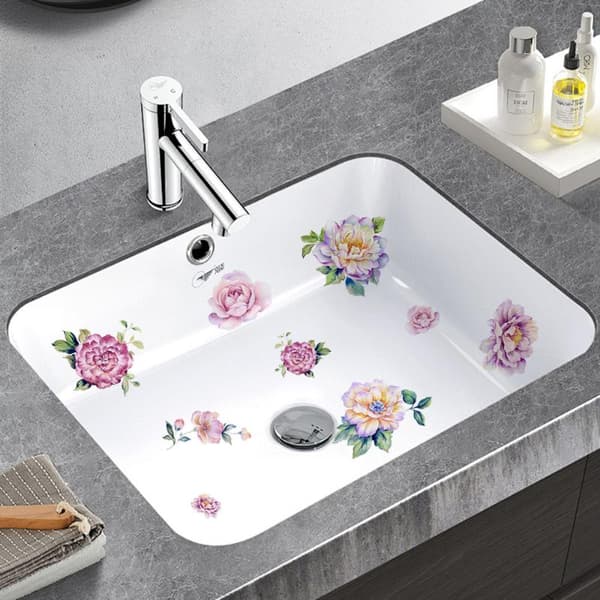 Blomst Baderomsveggklistremerke