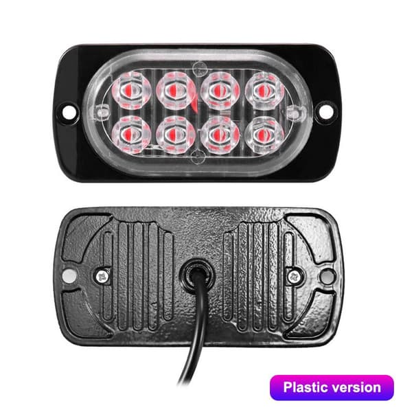12V-24V Tåkelys LED Arbeidslys Flomlys 8LED Indikatorlys A3