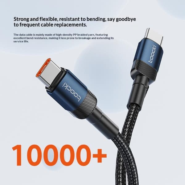 100W Typ C Till Typ C Kabel Snabbladdning För Mobiltelefoner A7