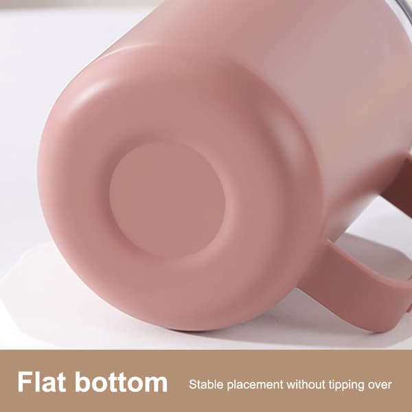 Kaffekopp med lokk Termokopp i rustfritt stål for både H A3