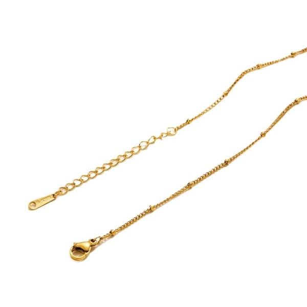 1 st klassiska Figaro ormkedjearmband för kvinnor kubansk twist onesize