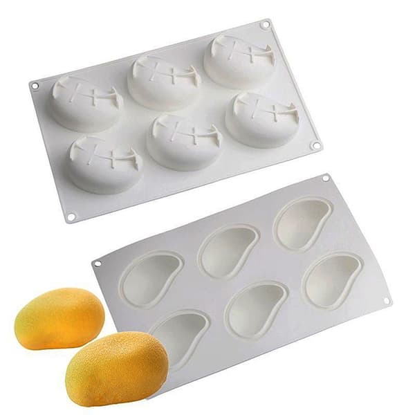 3D Silikone Bageforme til Kager Mango Silikoneform til Bagning C
