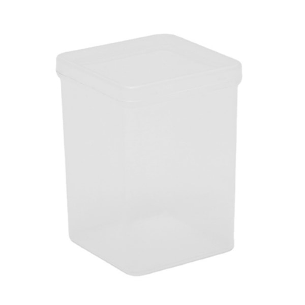 Förvaringslåda för bomullspinne för Nail Art Remover Handduk Papper Bomull Clear