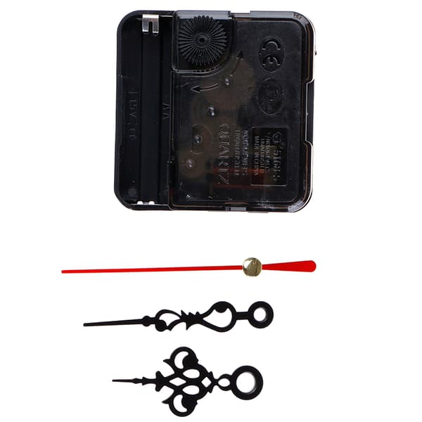 1 sæt lydløs kvarts urværk mekanisme DIY kit batteri Po A