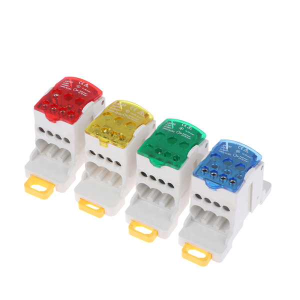 UKK80A Terminal Block Rail distribution Box Universal Electric Blue
