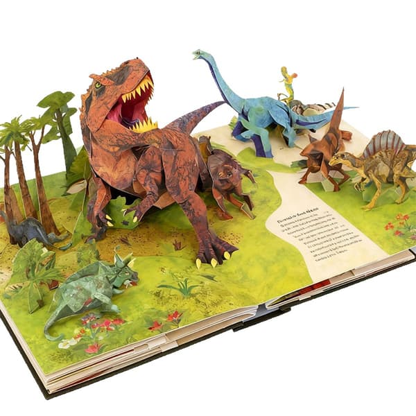 3D Encyclopedia Prehistorica s Marine Organism Folding Pop-Up B A2