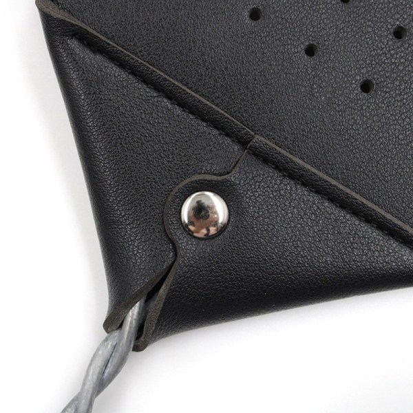 Perhoswatter Heavy Duty Manuaalinen nahkainen Perhoswatter Hanging Flysw Brown