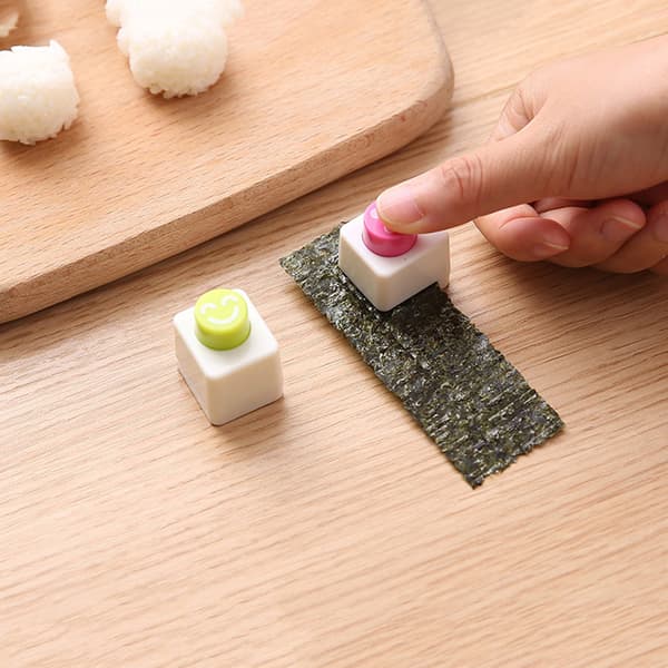1Set Barn DIY Sushi Risbollar Formar Björnar Baby Sushi Maker Kitc 3.5*7.5*9cm