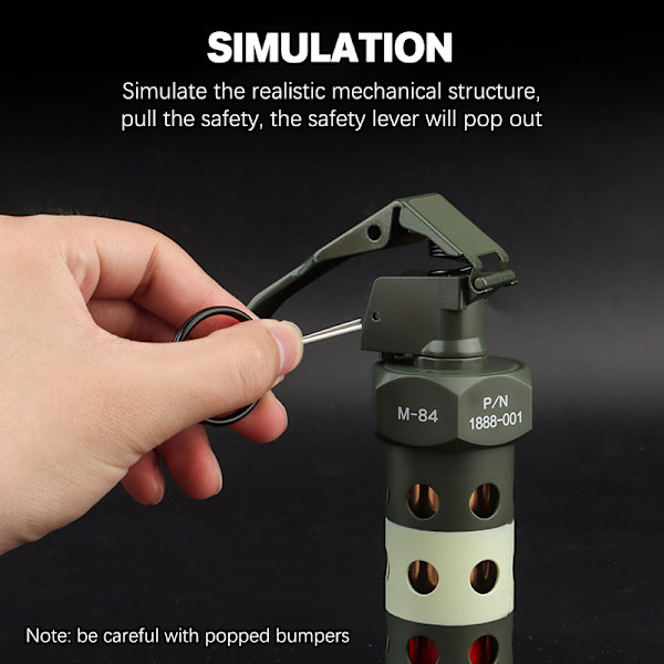 Creative Military Small Model Flash Granate Personality Flash B