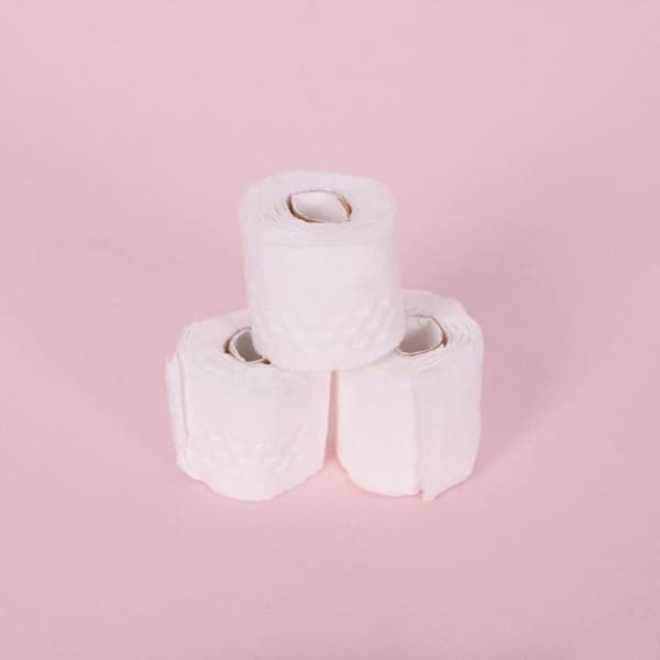1/12 Dukkehus Simulation Mini Toiletpapir Kit Model Dukkehus 3Pcs