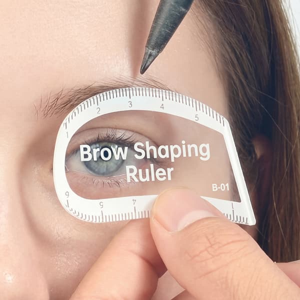 Microblading Brynkartleggingslinjal Rask Brynforming Designmåling