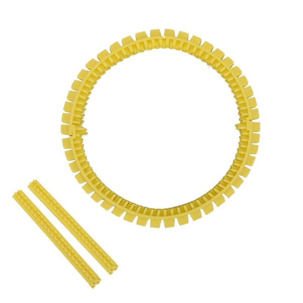 Kattestellring Selvpleier DIY Kattehullbørste for papp Pink