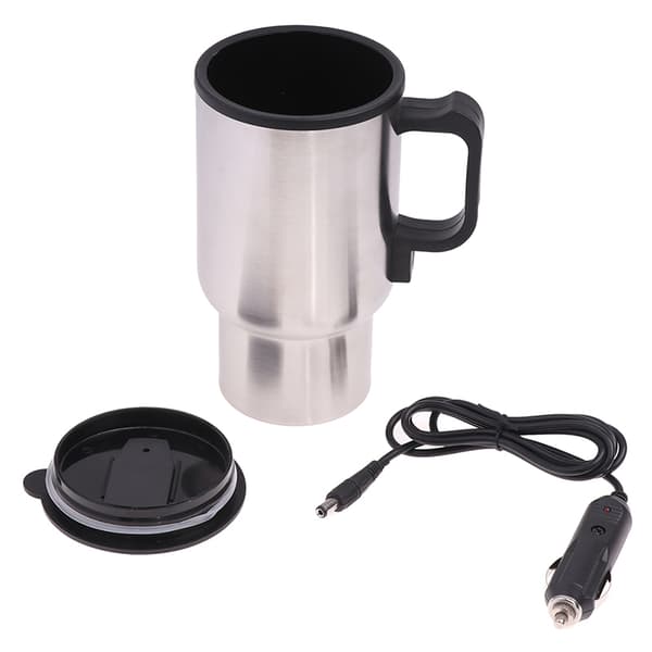 12V 450ml Rustfrit stål Køretøjsvarmekop Elvarme
