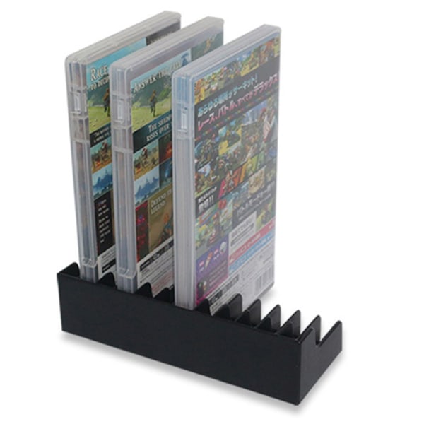 2stk/parti Game Card Box Opbevaringsstand CD Disk Holder Support For