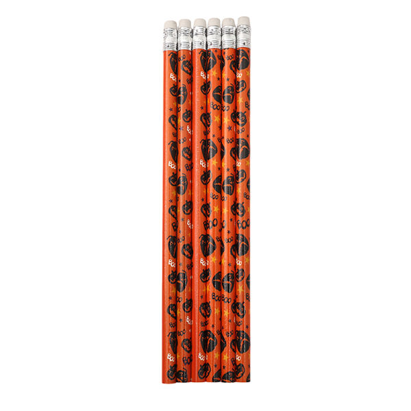 10 kpl Halloween Pattern Pencil Creative Basswood Pencils Eco-Fr