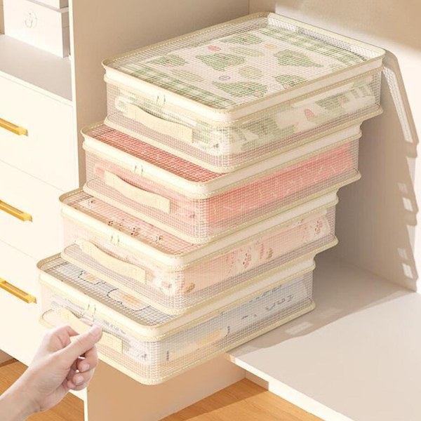 Klar tøjopbevaringspose Beige