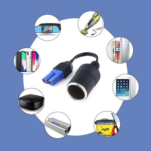 EC5 han- til lettere hun-adapter Car Jump Starter Power Bank