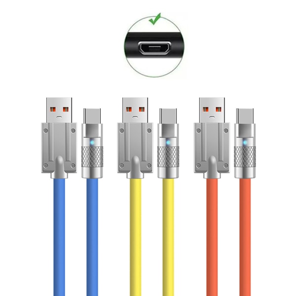 USB C Auto Kaapeli 120W Type C Laturi USB Latauskaapeli Nopea Ch Blue  1m-USB-C-Lighting a8b2 | Blue | 1m-USB-C-Lighting | Fyndiq