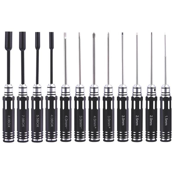 Præcisions sekskantnøglesæt til RC-modeller 0,9-3 mm til dronefly A6