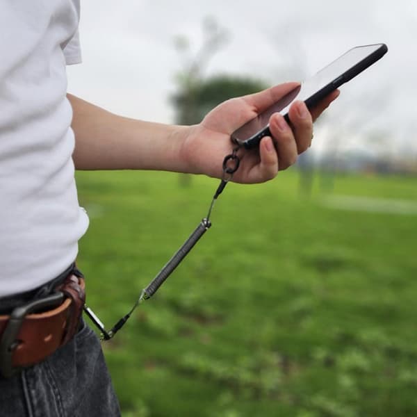 3 stk. Anti-tabt fleksible telefonreb med patch fjederledning sikker A1