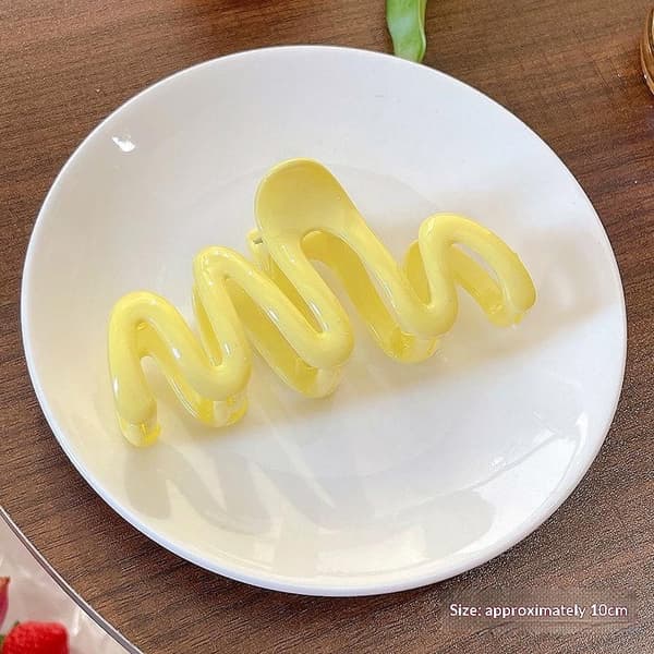 Fargerik Jelly Wave Hårklype Hårklype Dame Jenter A7