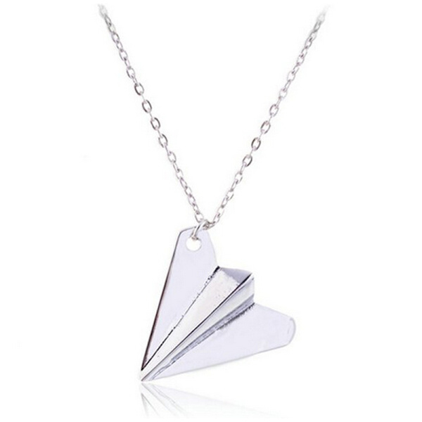 Harry Style Papir Airplane Pendant halskæde smykkekæde
