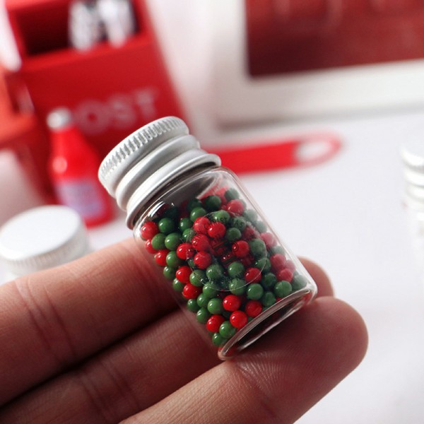 Dukkehus Miniatyr juledekorasjon Jule snøball Bis A3