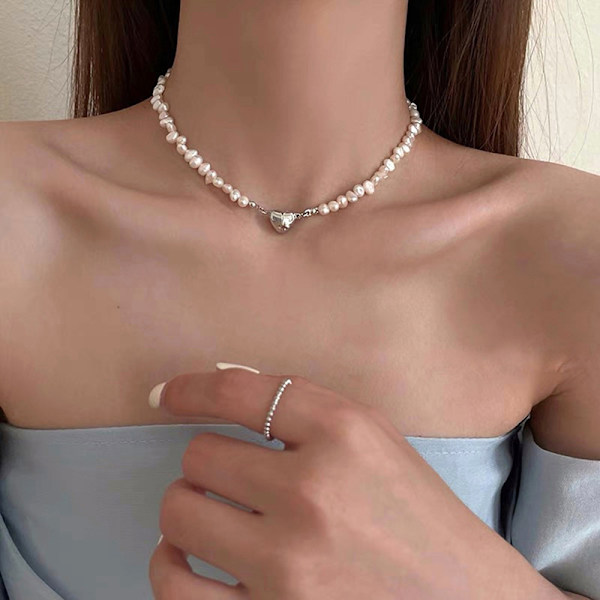 Fashion Pearl Chain Choker Halskjede for kvinner Jenter 2022 Trend